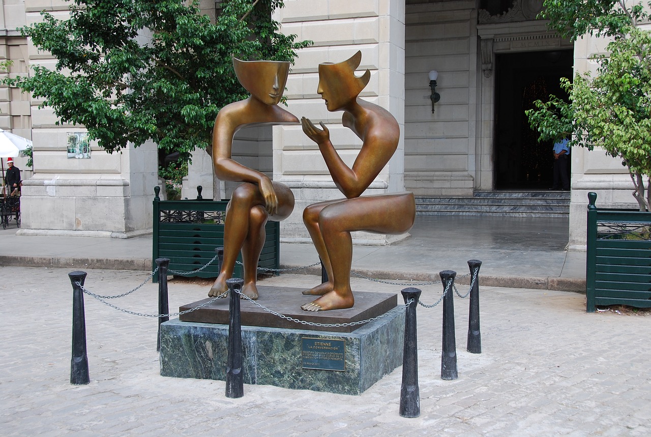 sculpture conversation etienne pirot